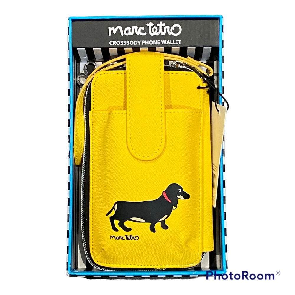 Marc Tetro Dachshund crossbody phone wallet